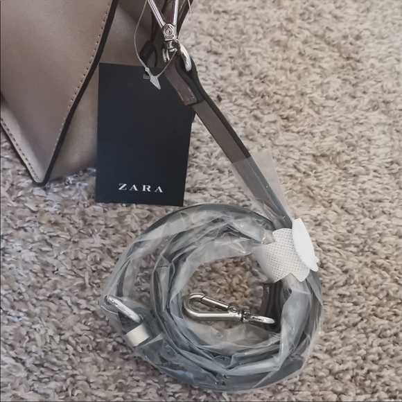 Zara rose gold multi-position crossbody bag - Picture 3 of 4